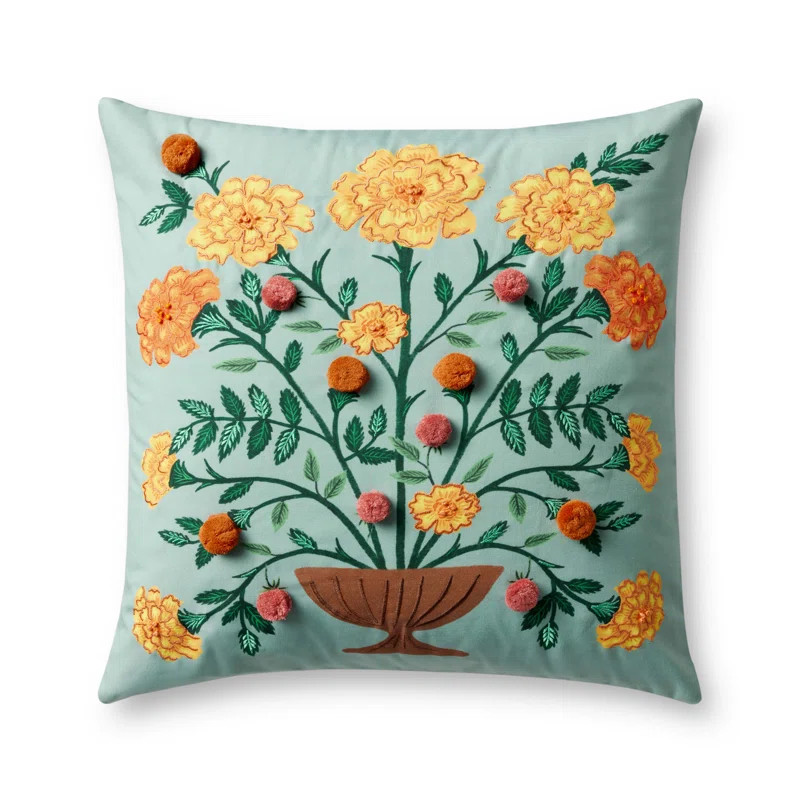 Rifle Paper Co. x Loloi Tulips Pillow | Wayfair North America