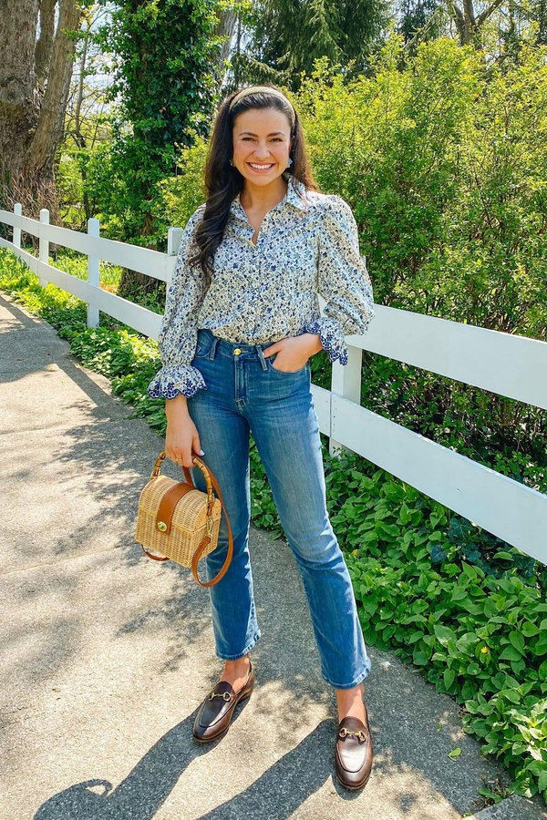 Nora Puff Sleeve Button Down | Tuckernuck (US)