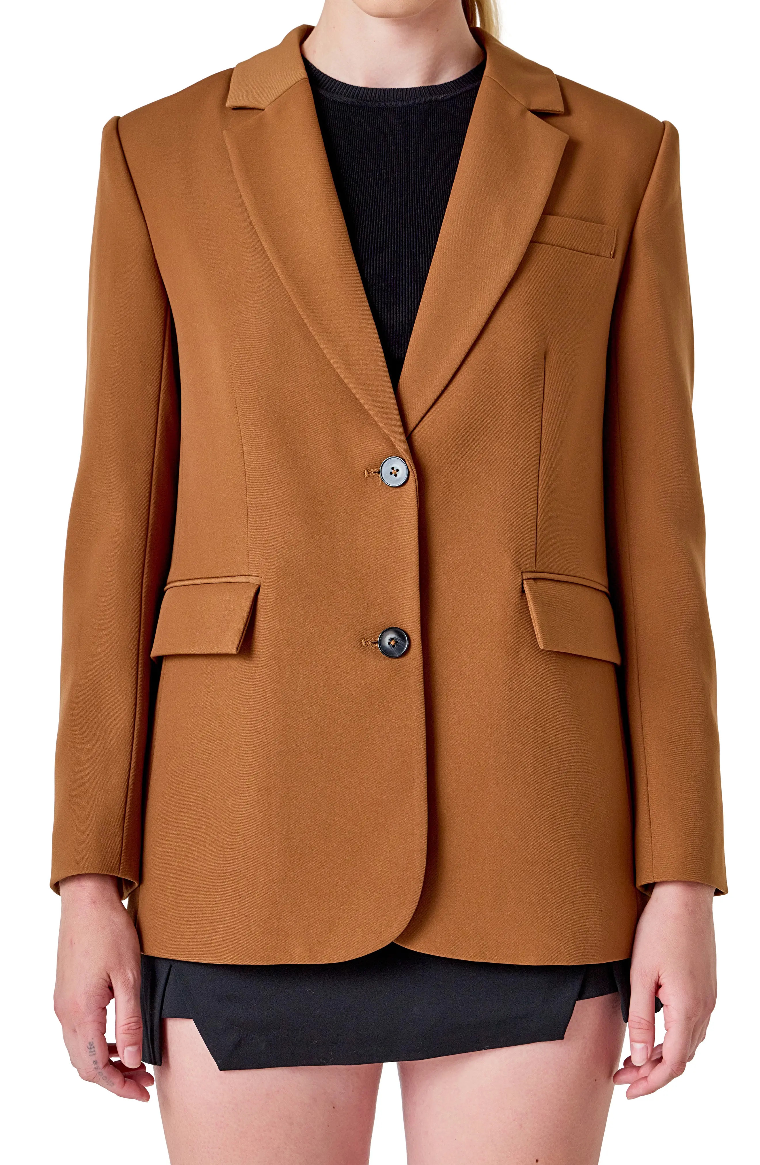 Endless Rose Everyday Oversize Two-Button Blazer (Women) | Nordstrom | Nordstrom