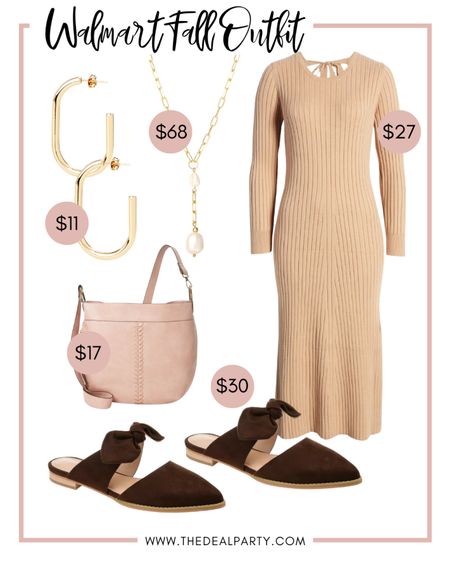 Walmart Fashion | Fall Fashion | Sweater Dress | Work Outfit | Business Casual | Office Outfit | Office Attire 

#LTKunder50 #LTKSeasonal #LTKunder100