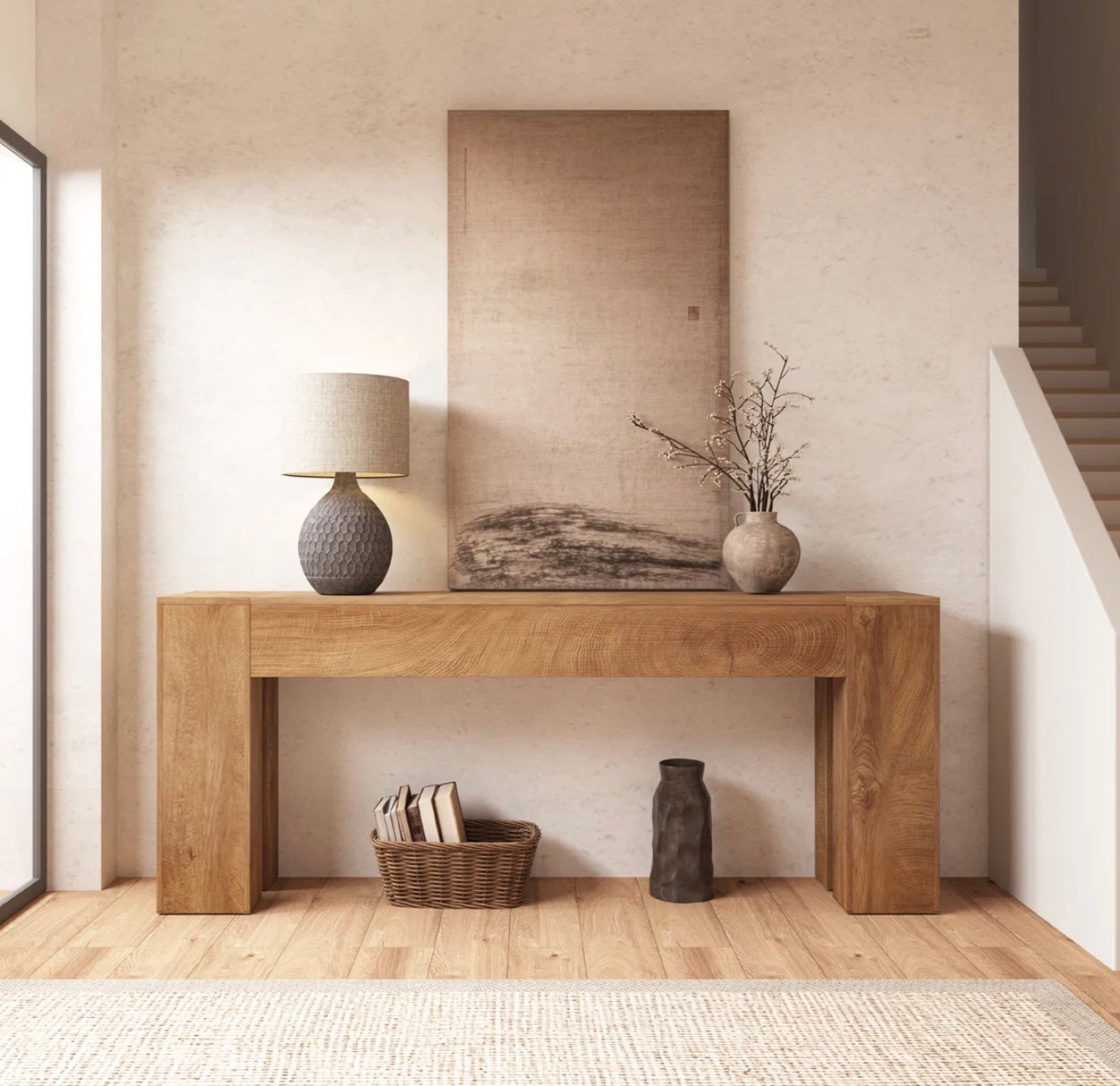 Shocked by the price of this table!!! I’m thinking of putting it in my entry at the new build. On sale now! 

#LTKHome #LTKSaleAlert