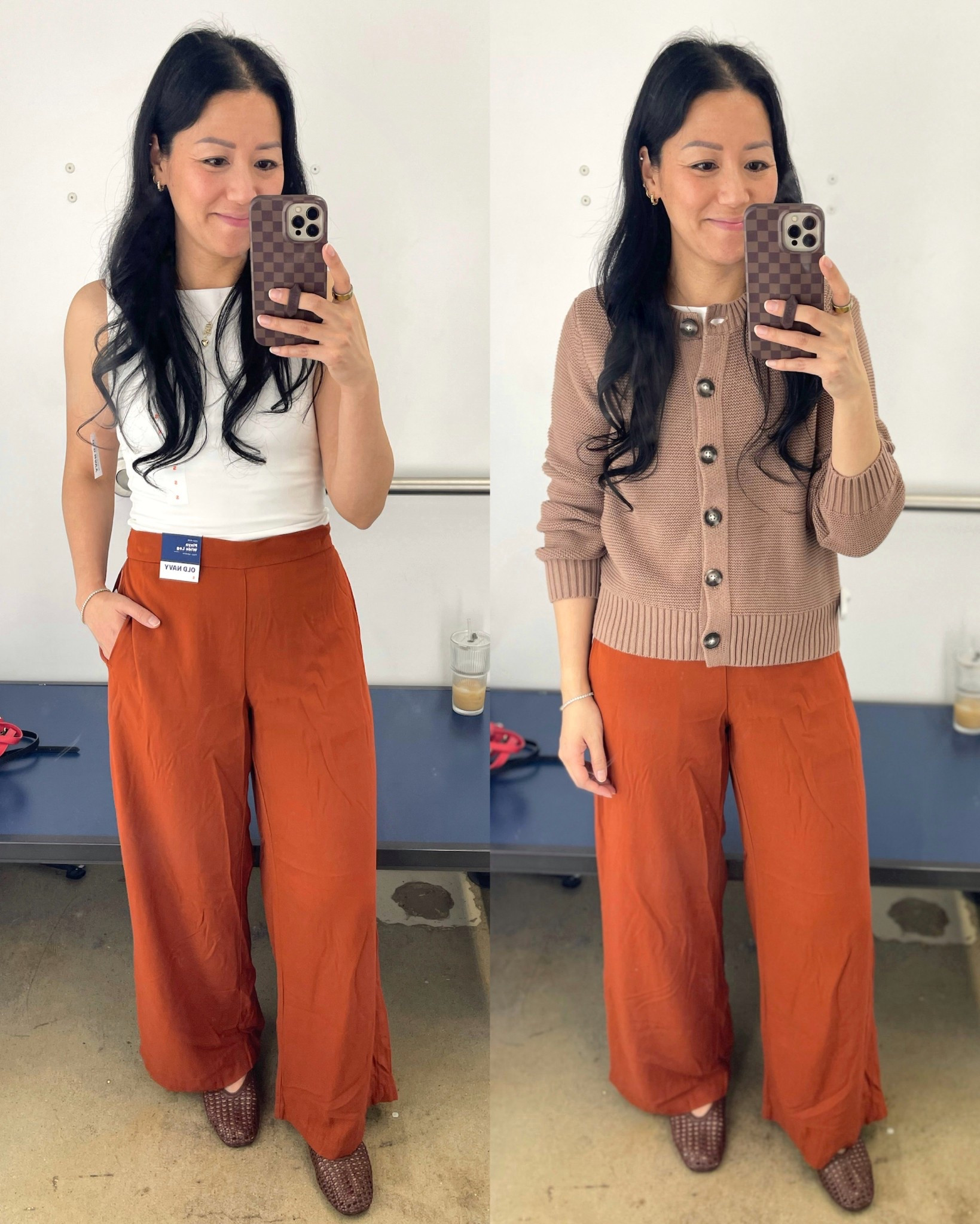 Size small in everything
I have these playa pants in an XS from previous years in a cropped length but prefer the relaxed fit of the small)



#LTKSeasonal #LTKSaleAlert #LTKOver40