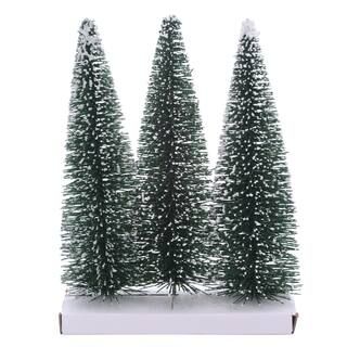 10" Green Bottle Brush Trees, 3ct. by Ashland® | Michaels Stores