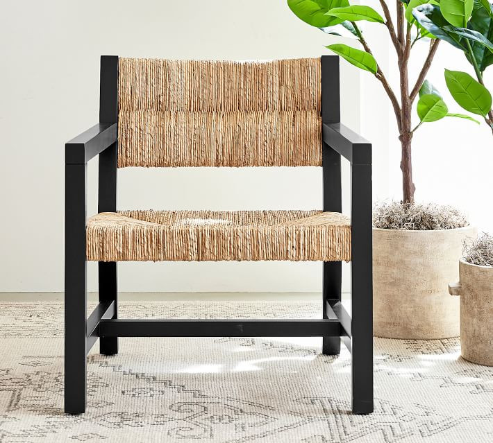 Malibu Woven Armchair | Pottery Barn (US)