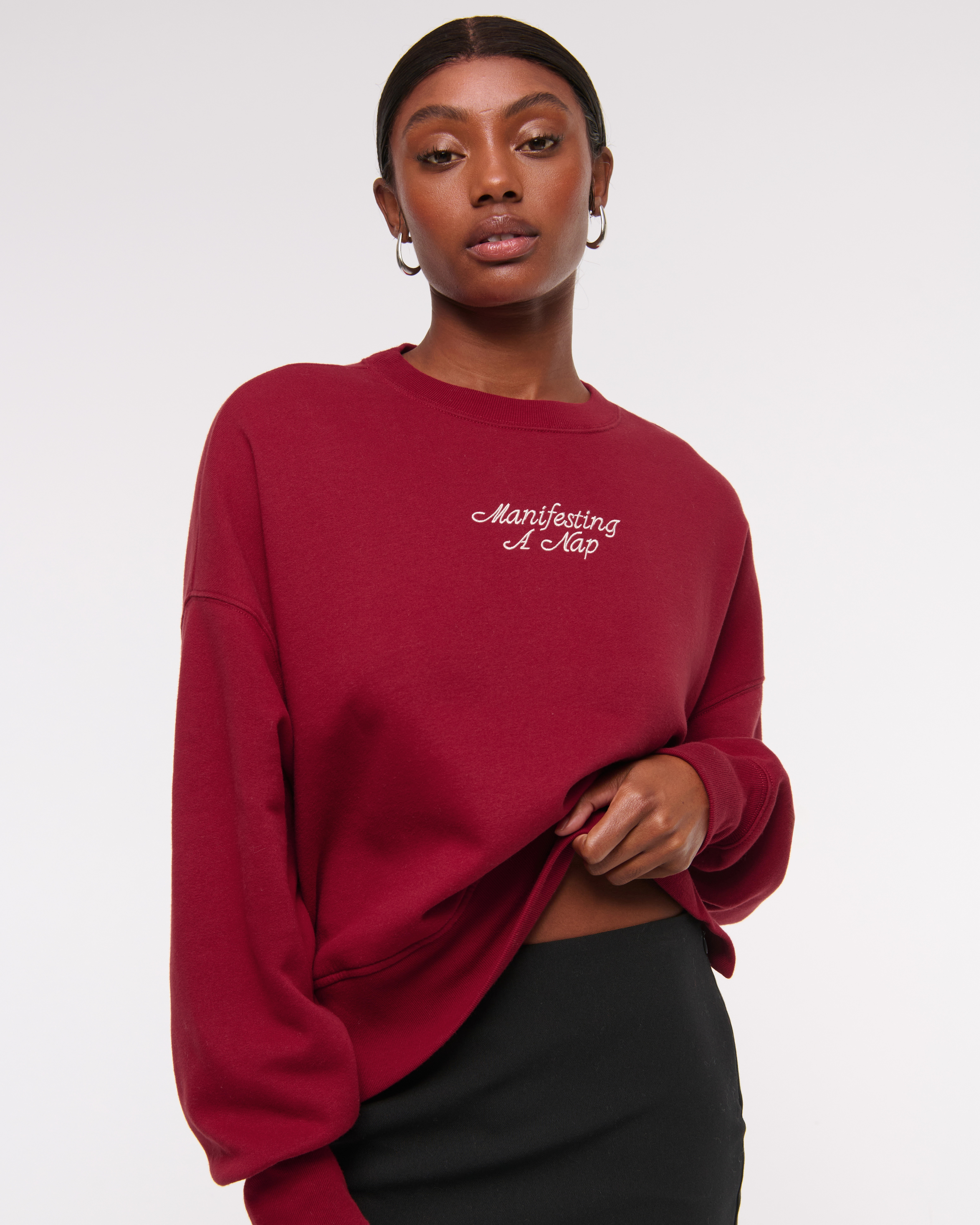 Manifesting a Nap Graphic Easy Sunday Crew | Abercrombie & Fitch (US)