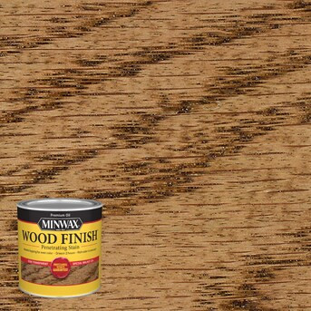 Minwax Wood Finish Oil-based Special Walnut Semi-transparent Interior Stain (Half-pint) | Lowe's