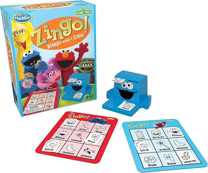 ThinkFun Sesame Street Zingo! for Ages 4+ | Amazon (US)
