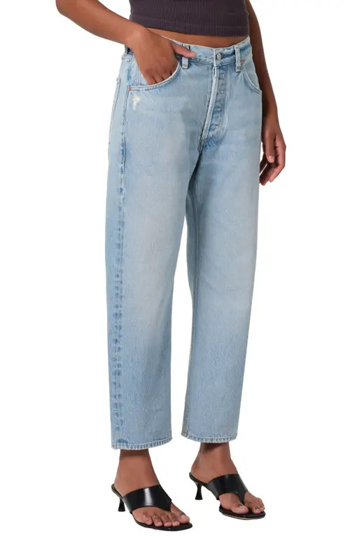 Citizens of Humanity Winslow High Waist Crop Boyfriend Jeans in Blaire at Nordstrom, Size 28 | Nordstrom