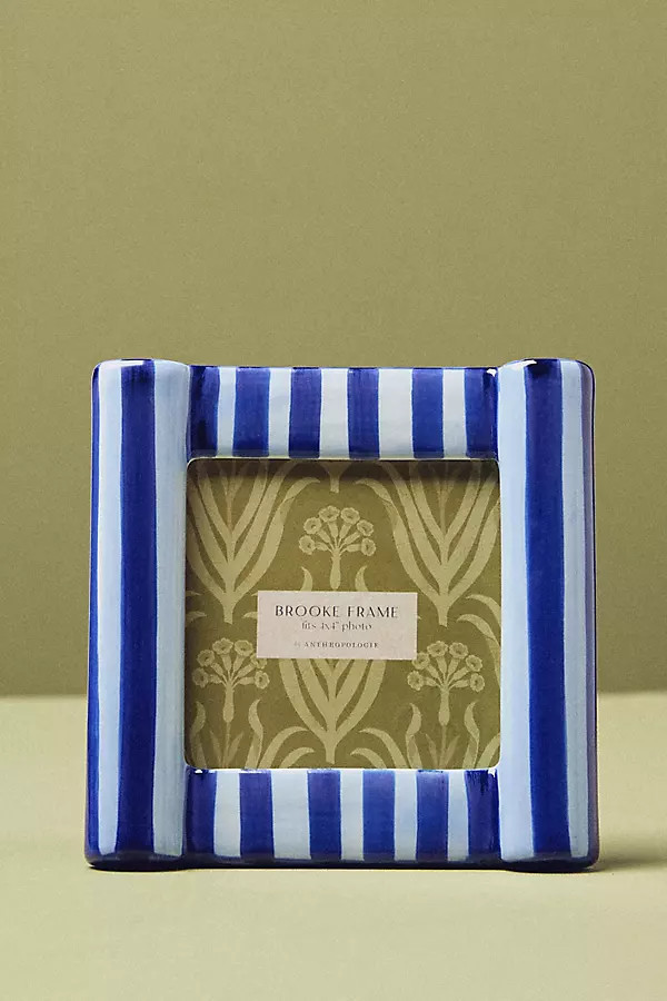 Brooke Striped Picture Frame | Anthropologie (US)
