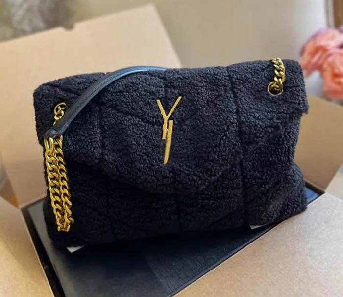 designer bags handbag tote bag Loulou Cloud Envelope Bag Crossbody Lady Shoulder bagss Sheepskin ... | DHGate