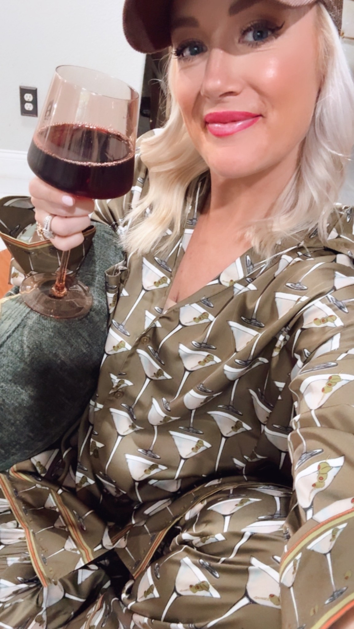 NEW martini pajamas - size down one