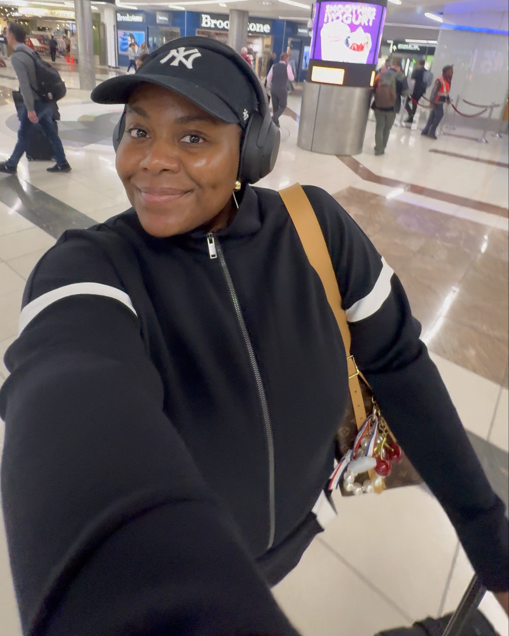 Traveling in Spanx duh 

2X in both pieces 

Use code THAMARRXSPANX for 15% off and free shipping for new customers 

#LTKTravel #LTKPlusSize