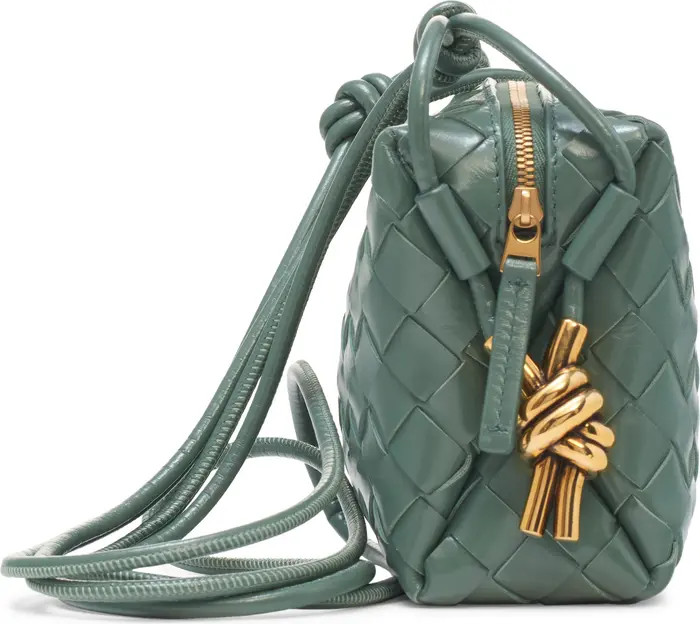 Bottega Veneta Mini Knot Detail Intrecciato Leather Crossbody Bag | Nordstrom | Nordstrom