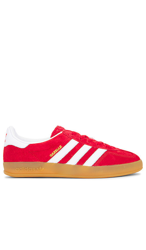 adidas Originals Gazelle Indoor in Red. Size 11. Also in 10, Mens 9 / Womens 10, Mens 9.5 / Womens 10.5, Mens 10 / Womens 11, Mens 10.5 / Womens 11.5, | Revolve Clothing (Global)