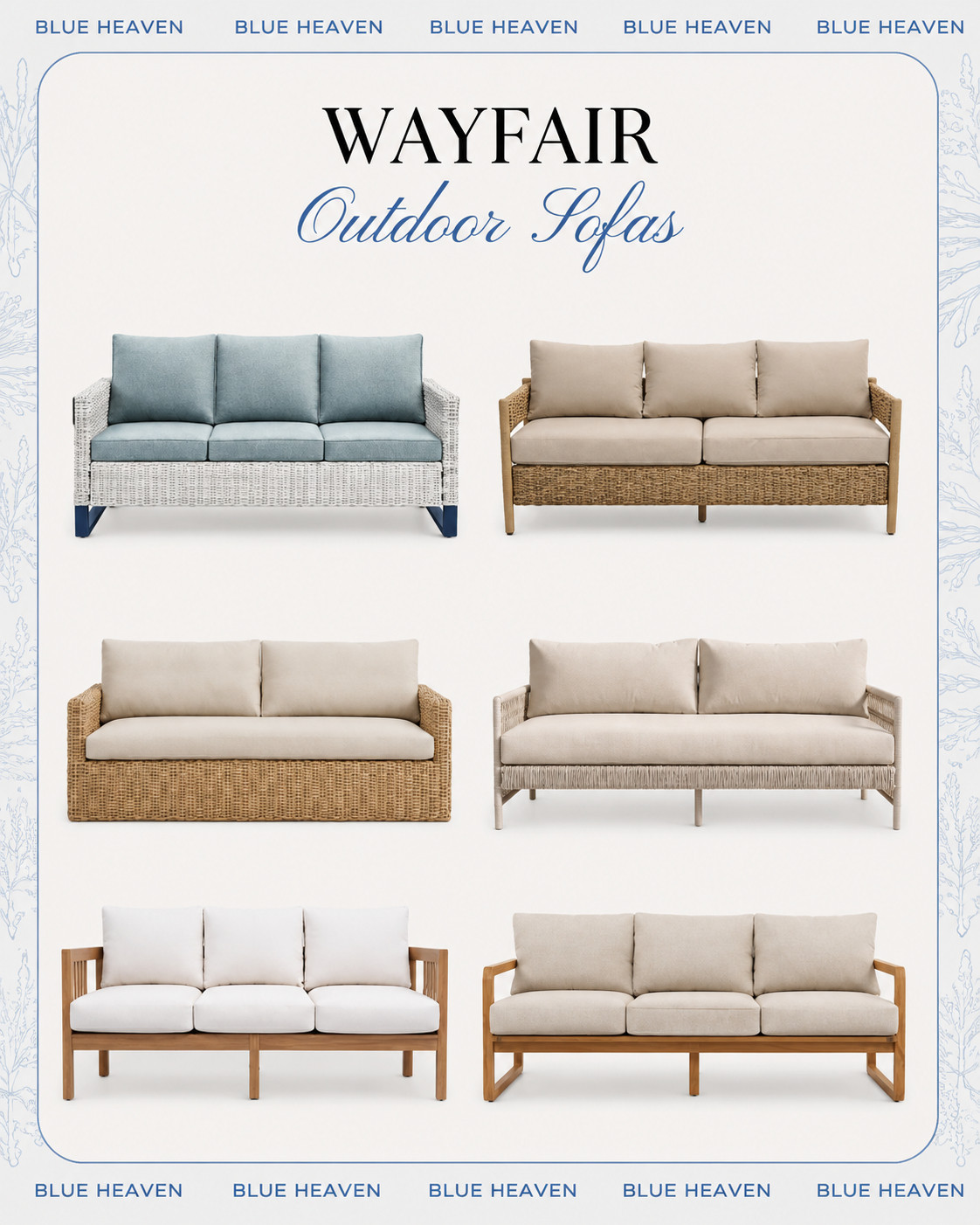 Wayfair Outdoor Sofas 🙌🏻🙌🏻 #LTKdayinmylife #LTKSeasonal

#LTKHome 

 #LTKuk #LTKhome #LTKfamily