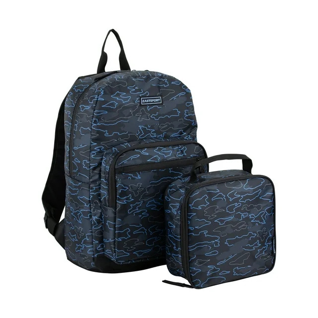 Eastsport Backpack w/ Lunch Combo, Outline Camo | Walmart (US)