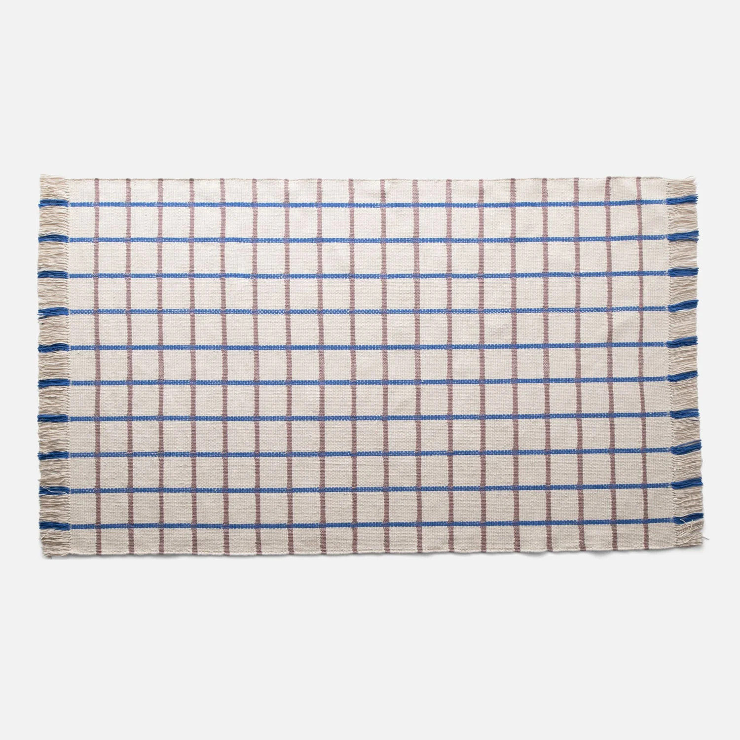 Cotton Grid Flatweave Rug | Schoolhouse