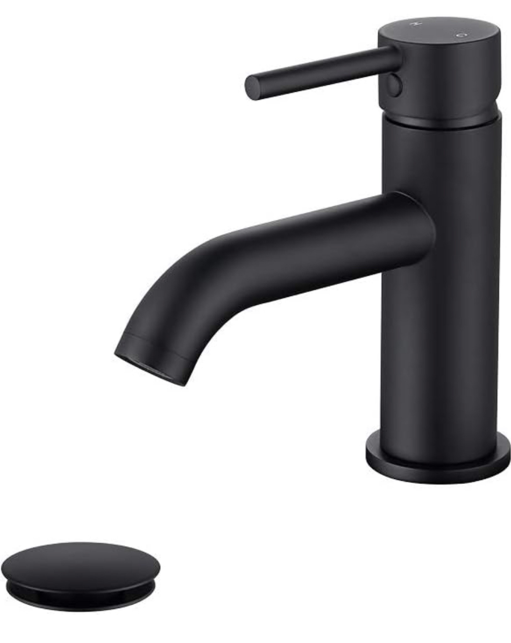 11% off 🎉

Single Handle Black Bathroom Faucet with Brass Drain Assembly and Escutcheon, Matte Black (Matte Black-JO1

#LTKHome #LTKSaleAlert
