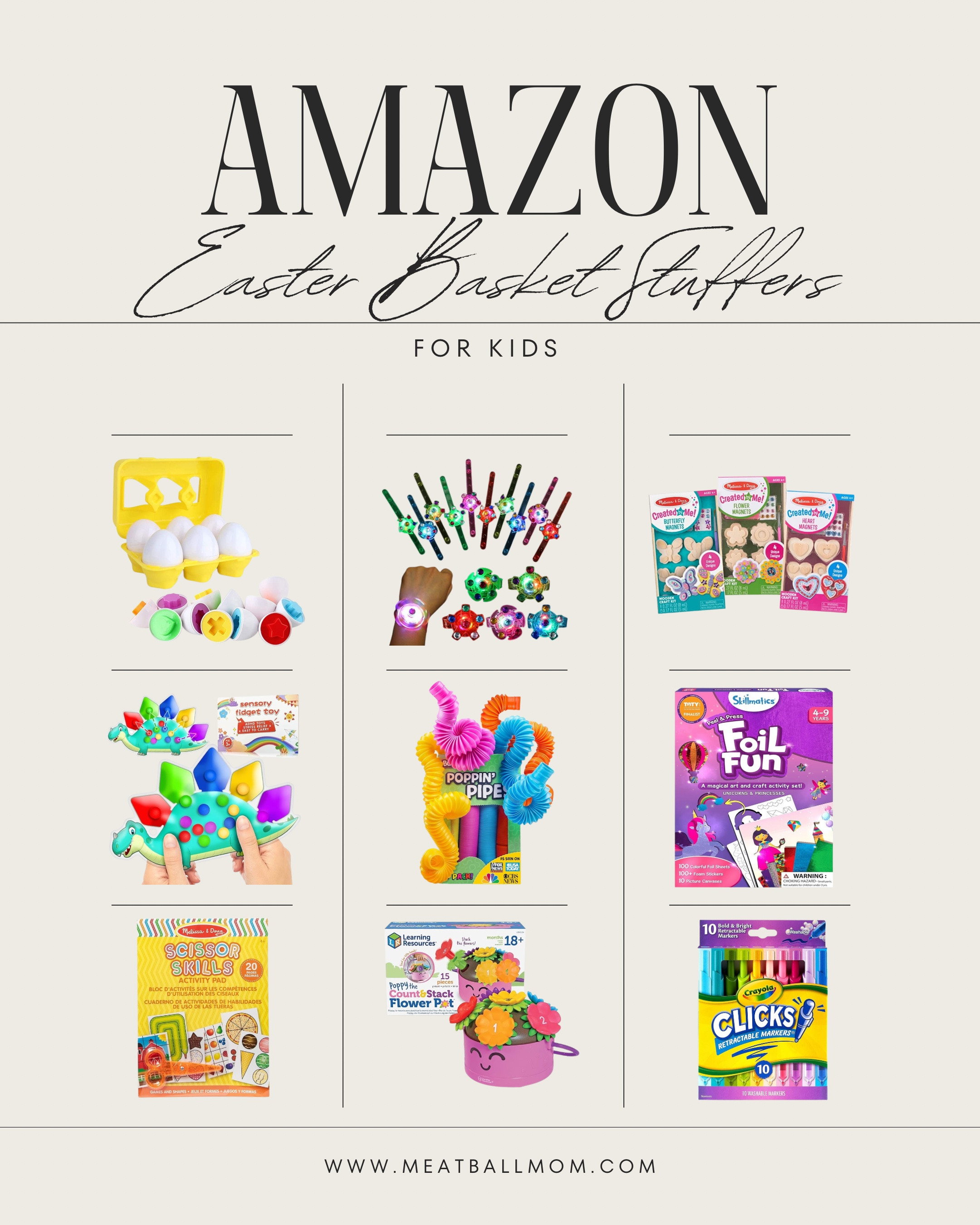 Easter basket stuffers for kids from Amazon

Easter finds
Activities for kids
Amazon finds
 #ltkseasonal
#ltksalealert


#LTKHome #LTKFindsUnder50 #LTKKids
