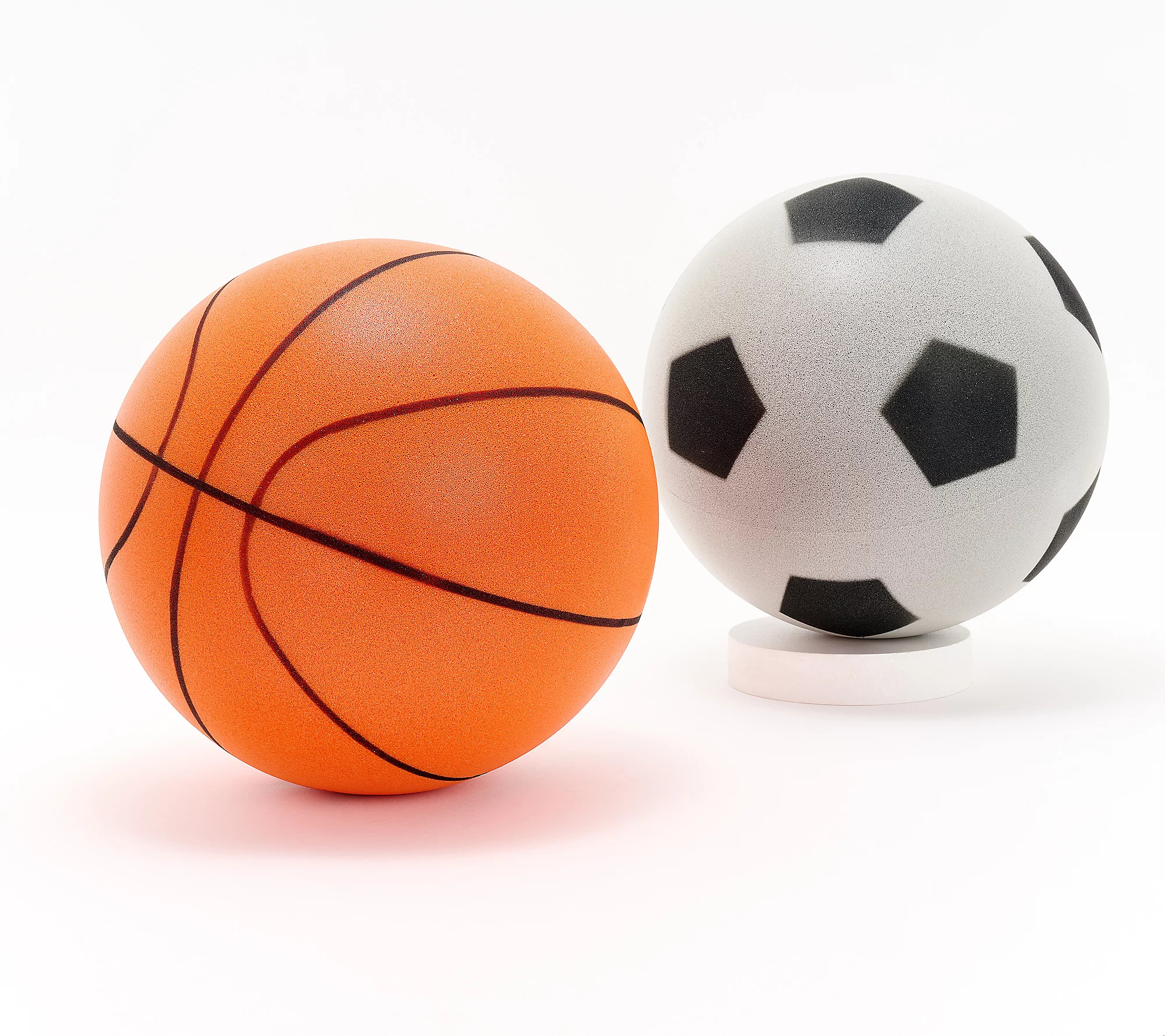 Supreme Silent Sports Basketball & Soccer Ball | QVC