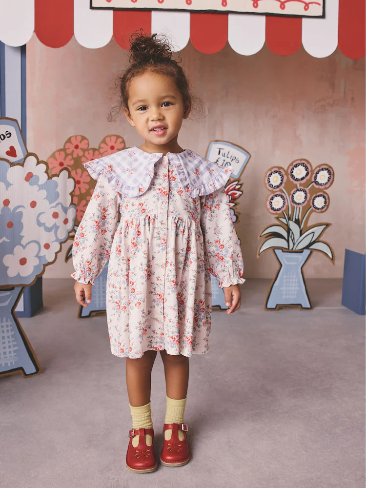Cath Kidston Floral Collared Dress (3mths-7yrs) | Next US