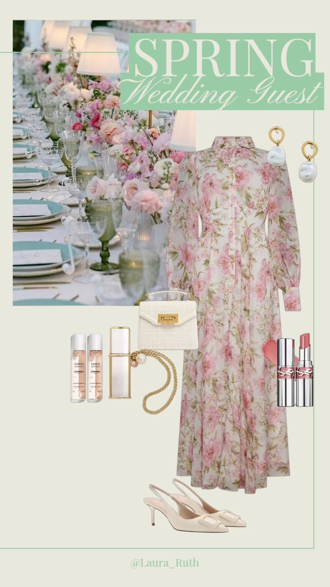 Florals for spring… but make it timeless 💐 Soft pink tones, delicate prints, and elegant accessories for the prettiest wedding guest look 🌸 wedding guest outfit, spring wedding, spring outfit idea, spring dresses

 

#LTKuk #LTKspring #LTKwedding