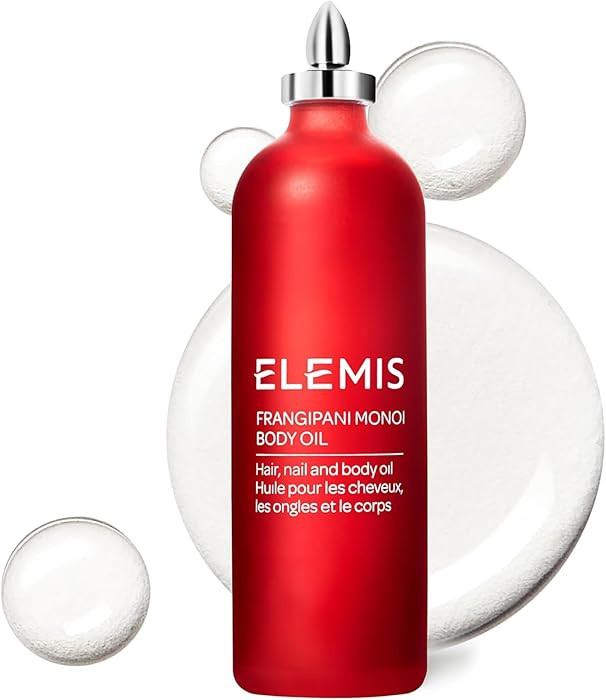 ELEMIS Frangipani Monoi Body Oil 100ml, Luxurious Nourishing Oil for Soft, Hydrated Skin & Hair | Amazon (US)