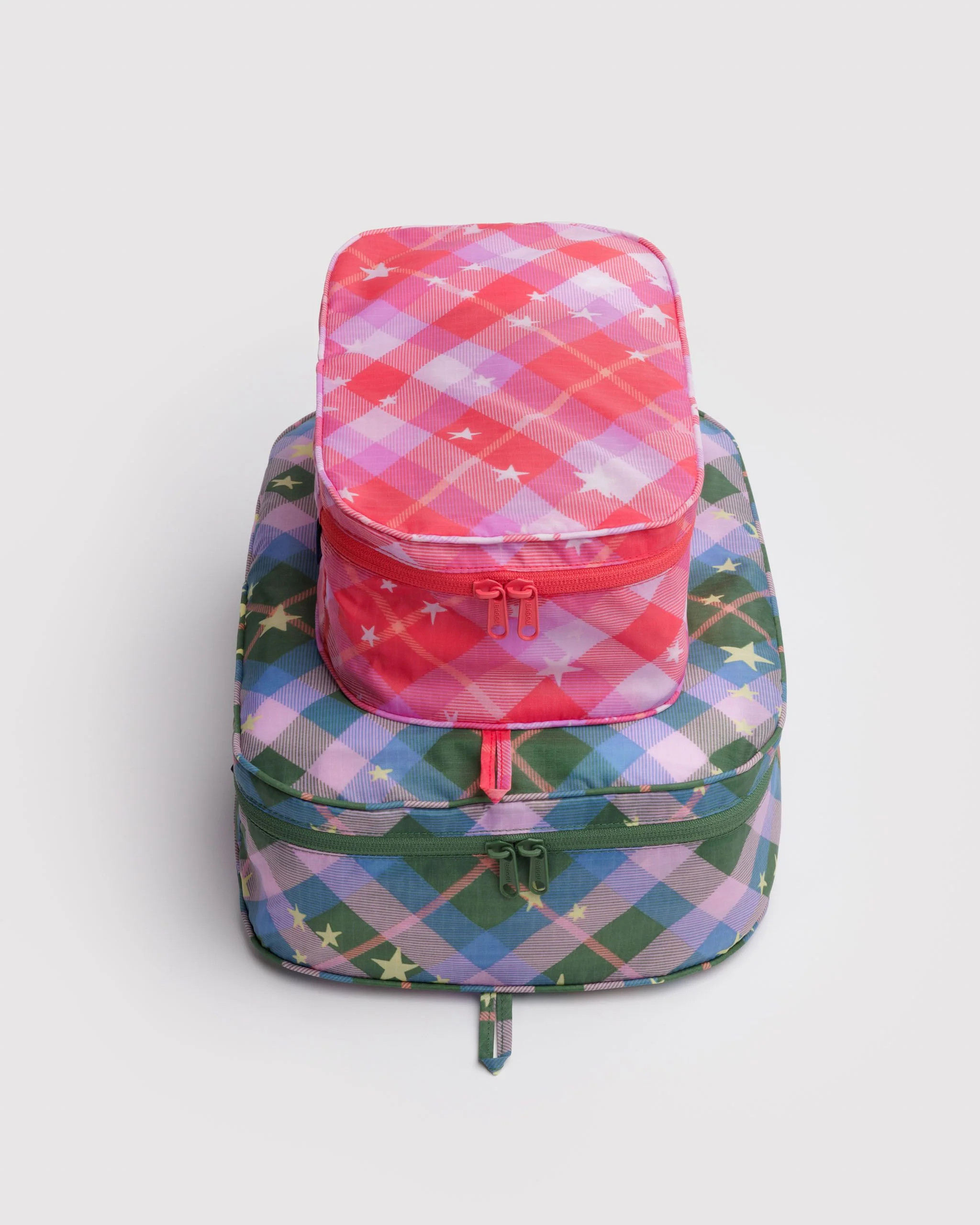 Packing Cube Set Star Plaid - Baggu | BAGGU