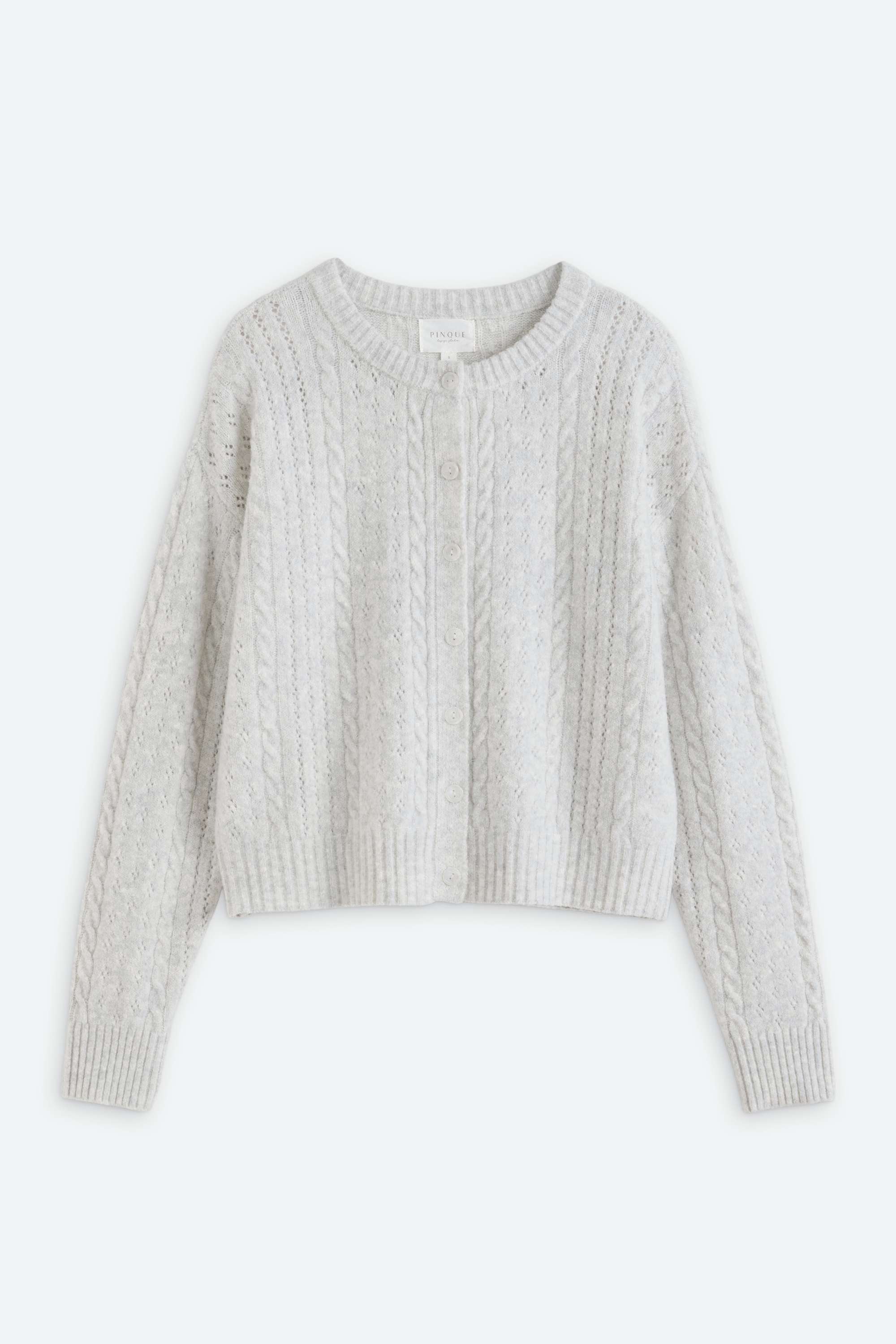 Amalia Long Sleeve Pointelle Cardigan | Stitch Fix