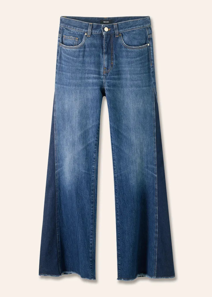 Regular Length Split Seam Flare Jean | ME+EM Global (Excluding US)