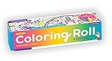 Mudpuppy Magic Mini Coloring Roll – Continuous Coloring Paper Roll Measuring 5.5” x 30” – 4 Crayons  | Amazon (US)