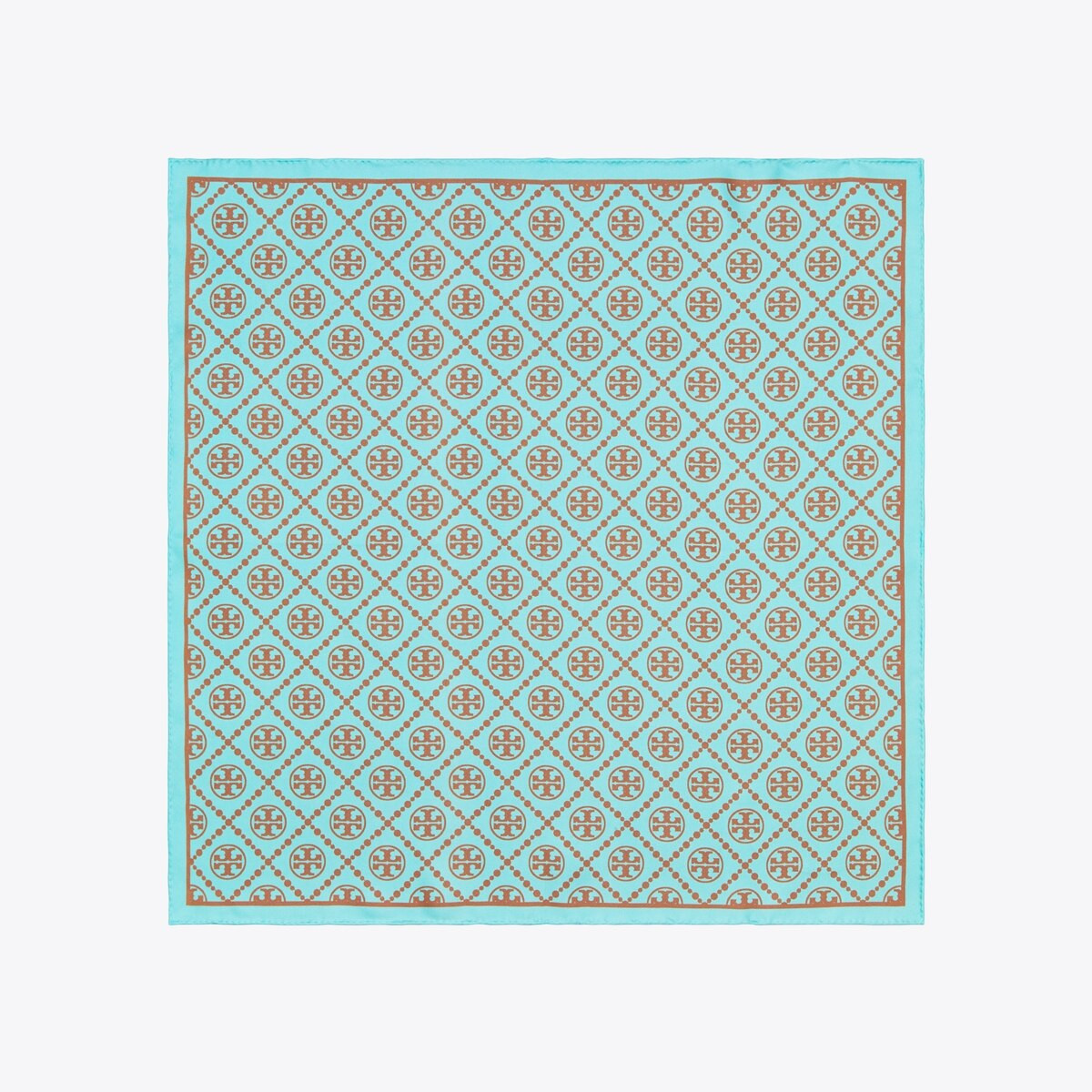 T Monogram Double-Sided Silk Square Scarf : Women's Designer Scarves | Tory Burch | Tory Burch (US)