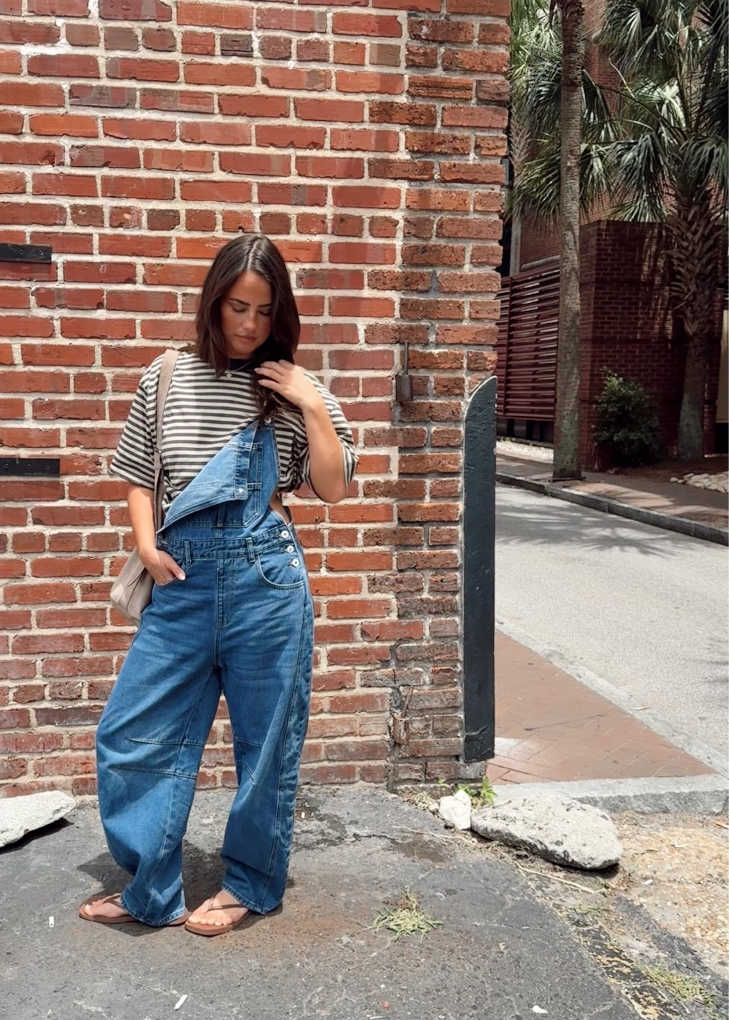 Exploring Charleston ootd 

Comfy but cute is always the right outfit 
These barrel overalls from Amazon always make me feel cute ☺️

#LTKootd #LTKU #LTKSaleAlert