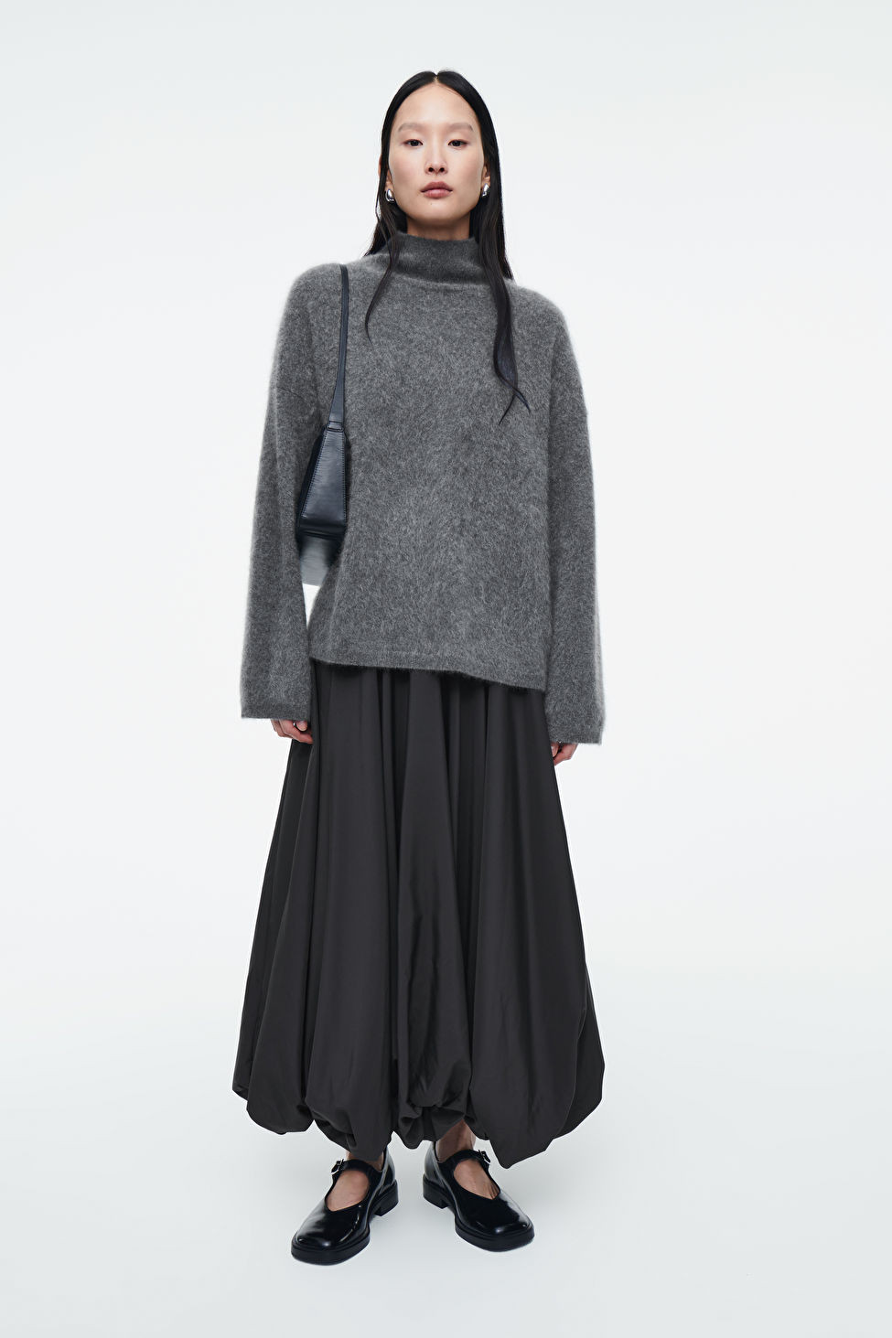 BALLOON-HEM MAXI SKIRT | COS (EU)