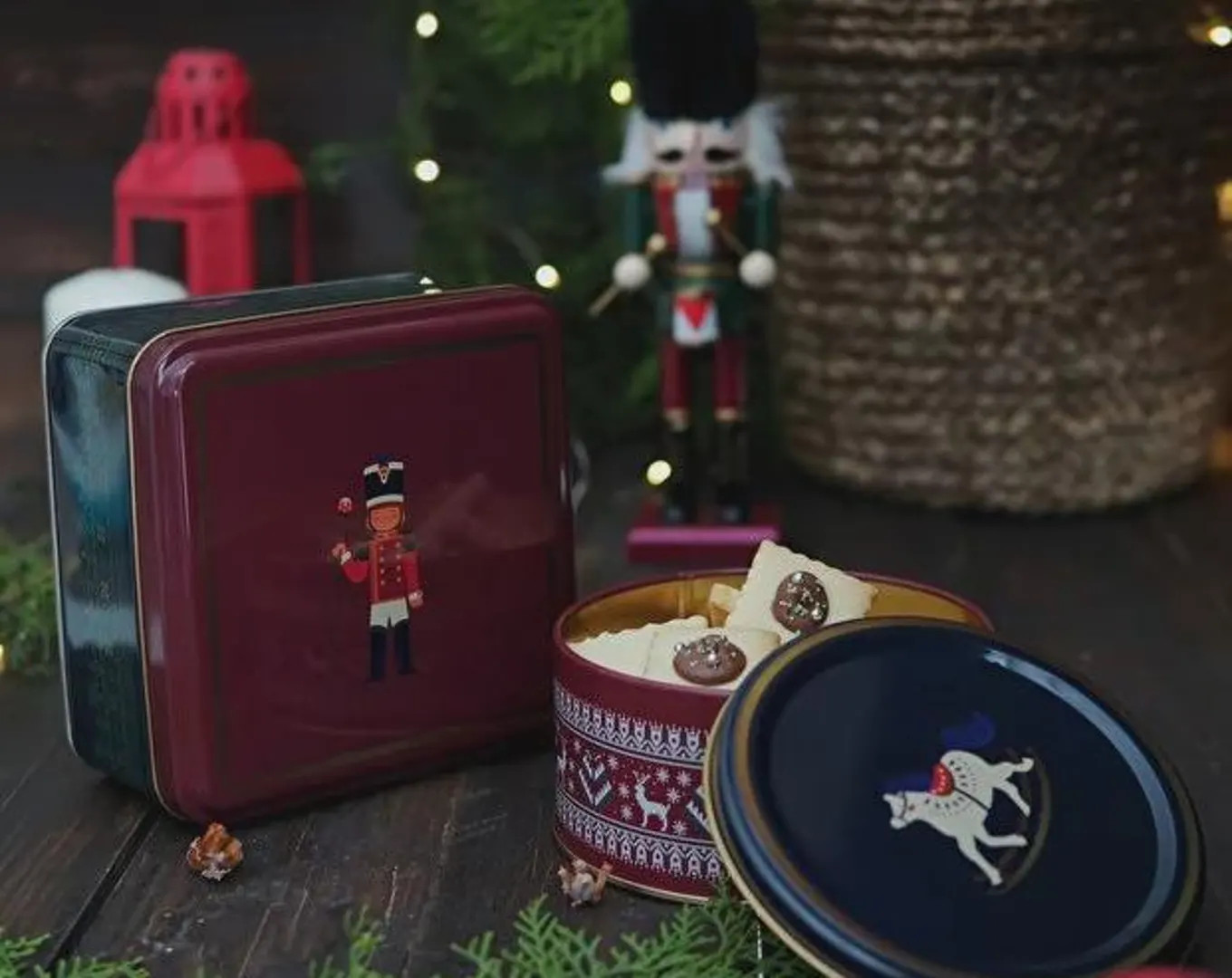 Gift Box for Christmas, Decorative Metal Box Set | Elegant Storage Boxes for Home Organization | ... | Etsy (US)