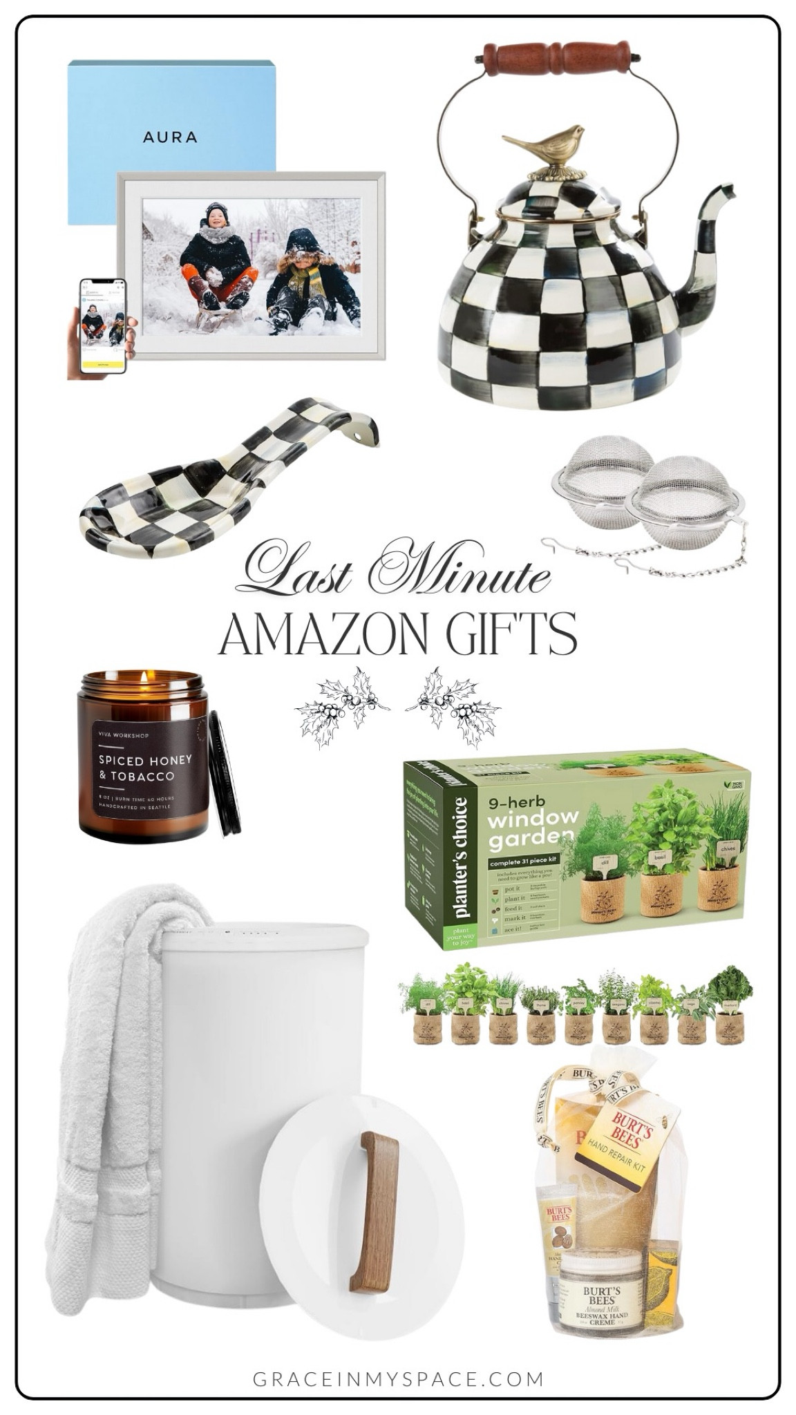 The countdown to Christmas is officially on! If you’re still shopping for the perfect gifts for those on your list, Amazon is the place to look. These gift ideas will still arrive in time for the big day — and there’s truly something here for everyone. Whether you’re looking for a hostess gift or something special for your mother in law, these will be a hit! 

#LTKGiftGuide #LTKSeasonal #LTKHoliday