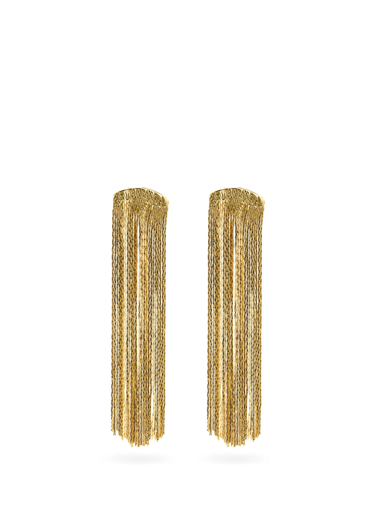 Grand Fil d'Or gold-plated drop earrings | Matches (US)