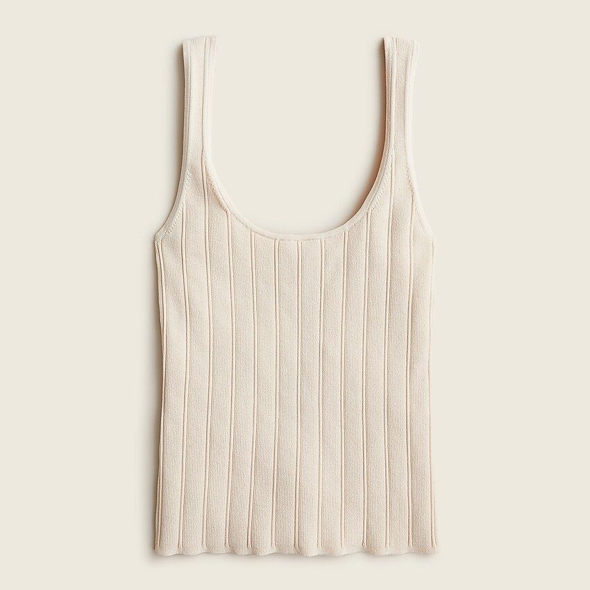 Supersculpt scoopneck sweater-tank | J.Crew US