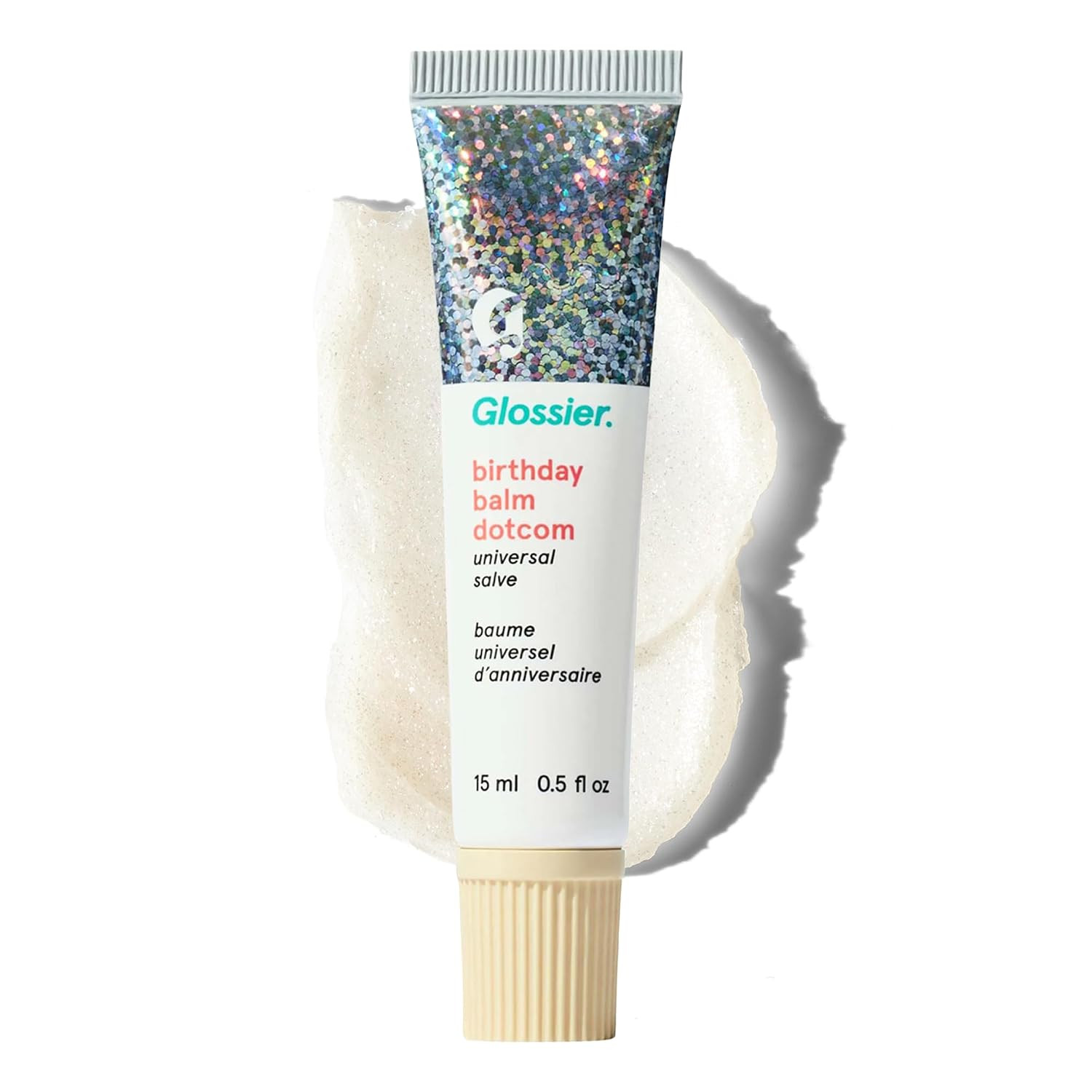 Glossier Balm Dotcom Lip Balm & Universal Salve, Birthday, Soft Shimmer | Amazon (US)