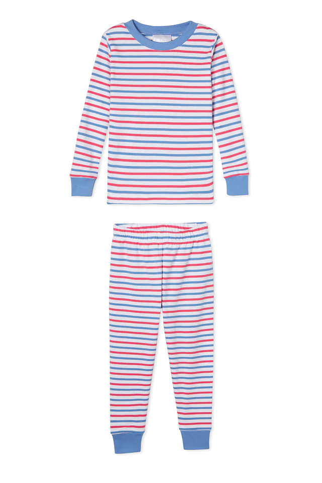 Kids Long-Long Set in Sail | LAKE Pajamas