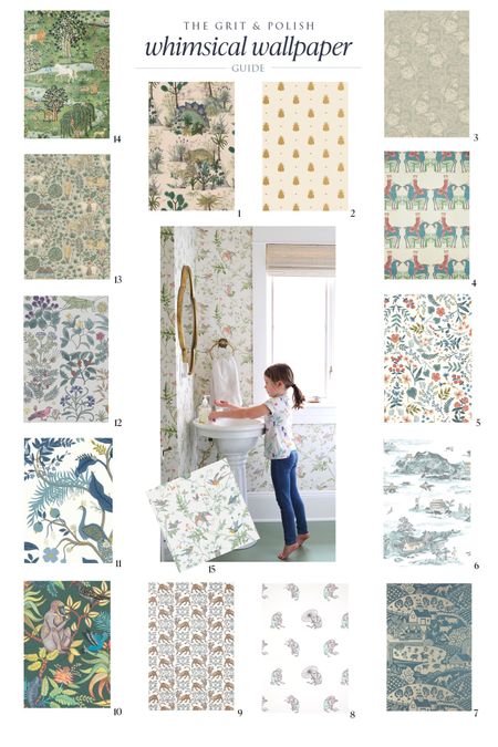 Whimsical Wallpaper I’ve Been Eyeing Lately | The Grit and Polish

#LTKhome #LTKfamily