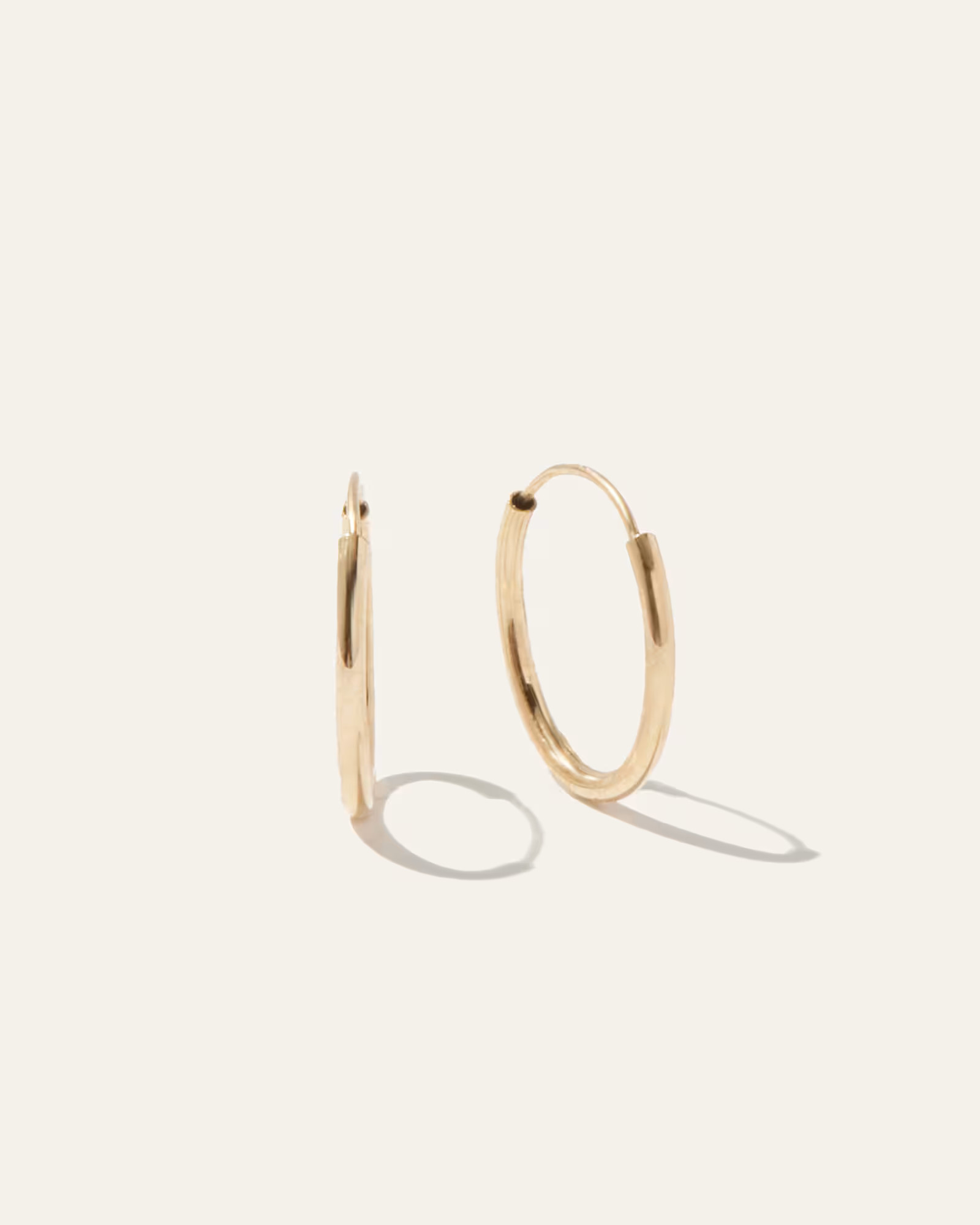 14K Gold Everyday Hoops | Quince