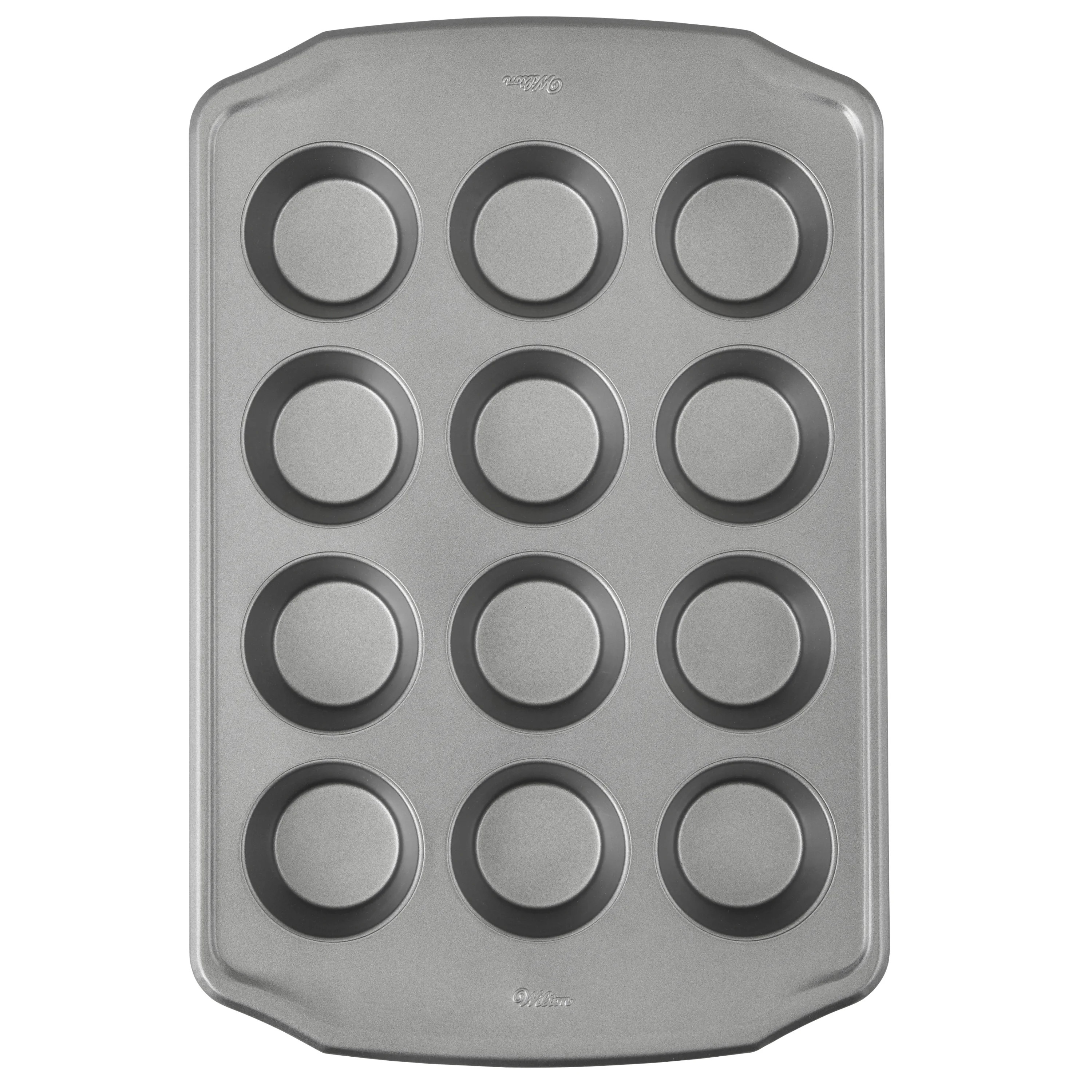 Wilton Bake It Better Non-Stick Muffin Pan, Steel, 12-Cup | Walmart (US)