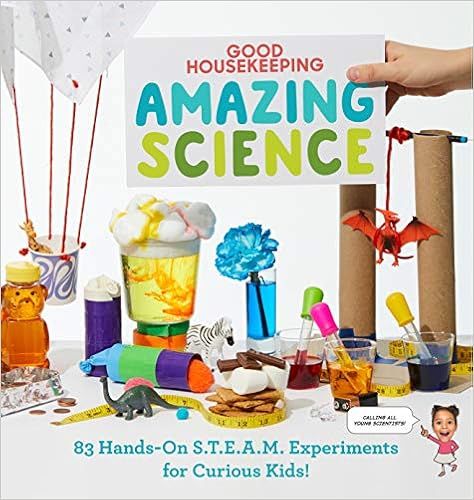 Good Housekeeping Amazing Science: 83 Hands-on S.T.E.A.M Experiments for Curious Kids! | Amazon (US)