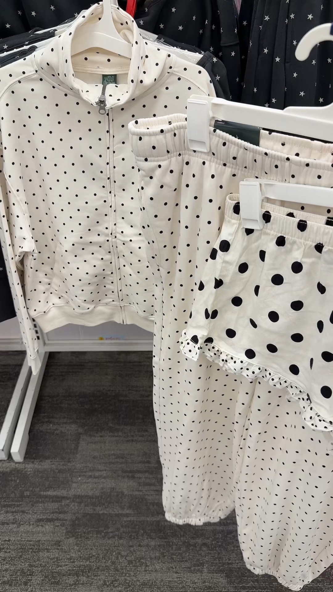 New polka dot matching set on sale @Target 
Fall fashion
