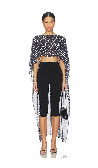 Lita Top in Black Polka Dot | Revolve Clothing (Global)