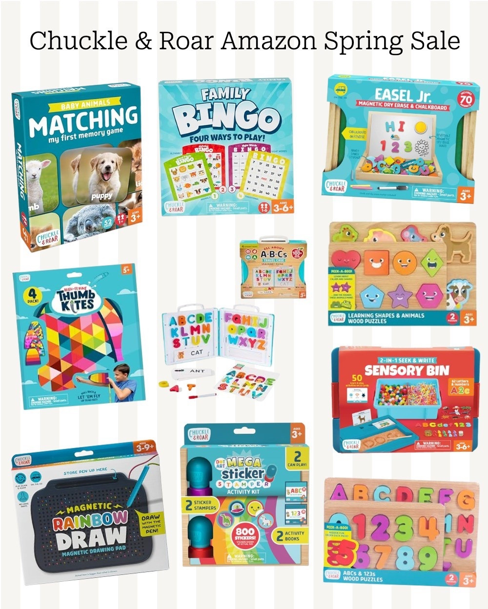 Chuckle & Roar Amazon Spring Sale 

#LTKSaleAlert #LTKSeasonal #LTKKids