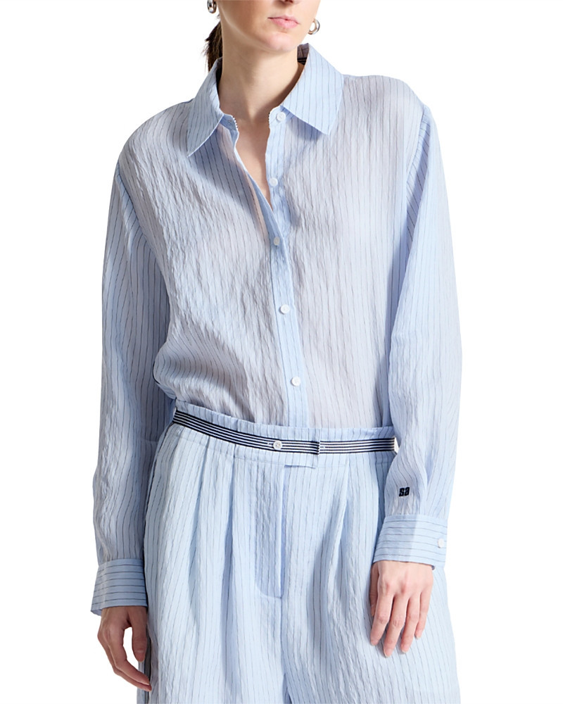 Saint Art Lanette Pinstriped Blouse | Bloomingdale's (US)