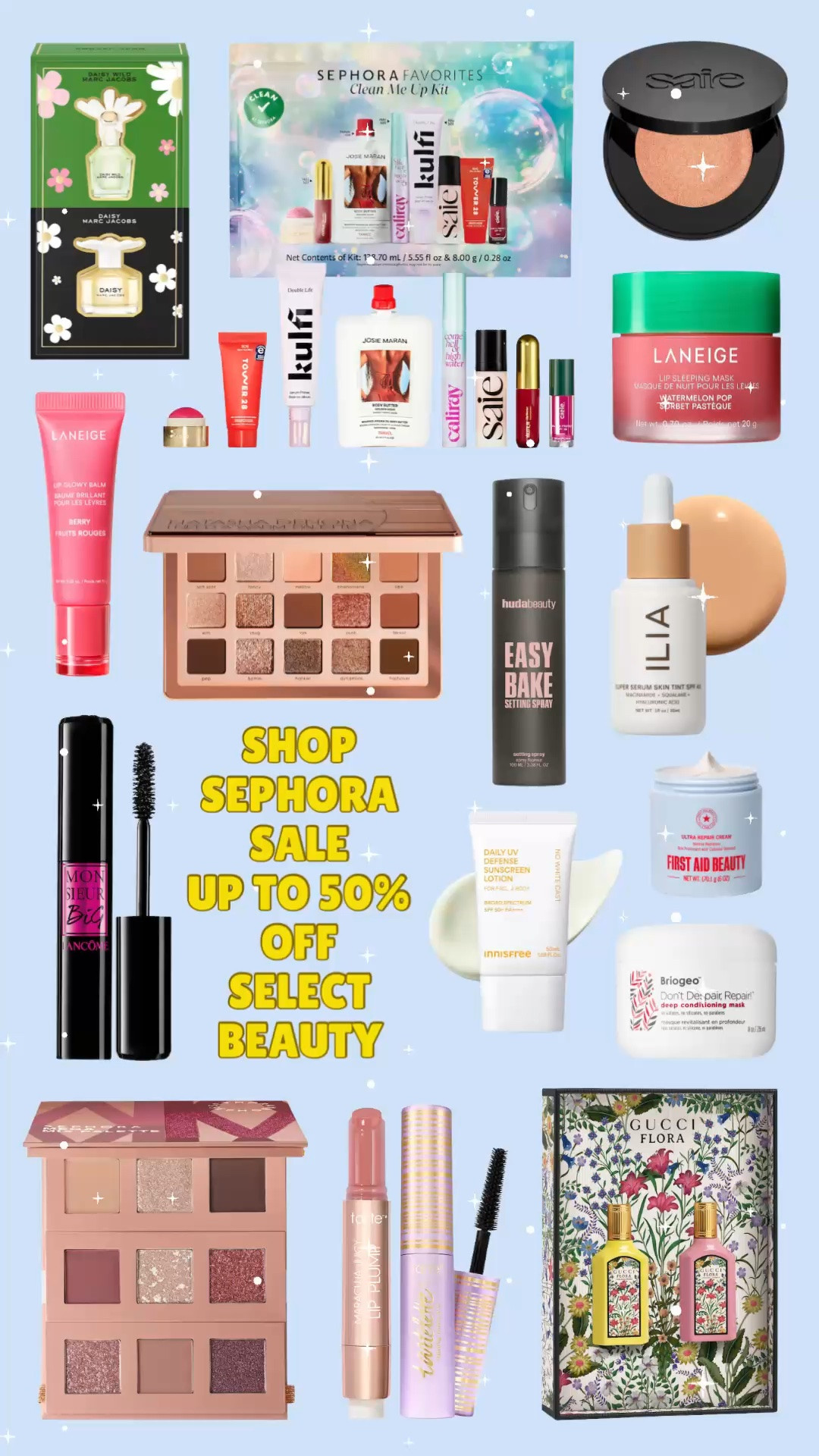 The Sephora Sale is live! Up to 50% off select beauty through 6/23.

Keywords: beauty, makeup, lip gloss, blush, lotion, highlighter, foundation, perfume, mascara, Korean skincare, laneige, palette, favorites, sale, deal alert

#LTKSaleAlert #LTKBeauty #LTKselfcare