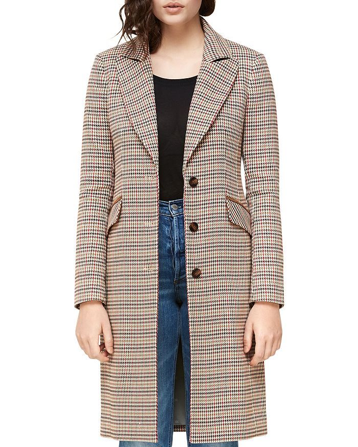 Jonnelle Houndstooth Coat | Bloomingdale's (US)